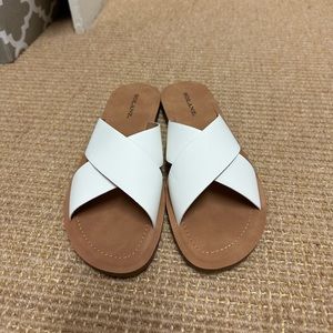 White Sandals NWOT